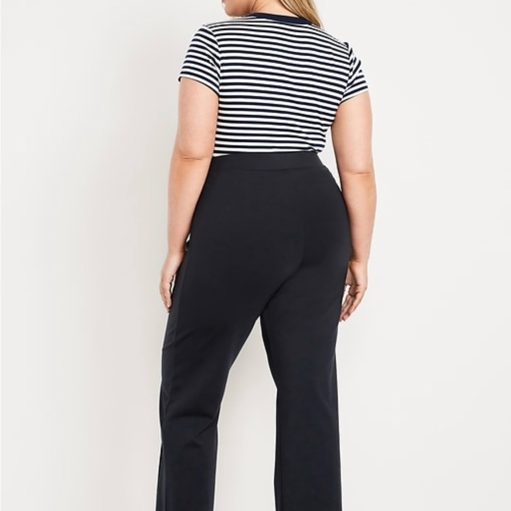 Old Navy Stevie Straight - Petite Navy Dress Pants Formal Wear - Picture 12 of 13